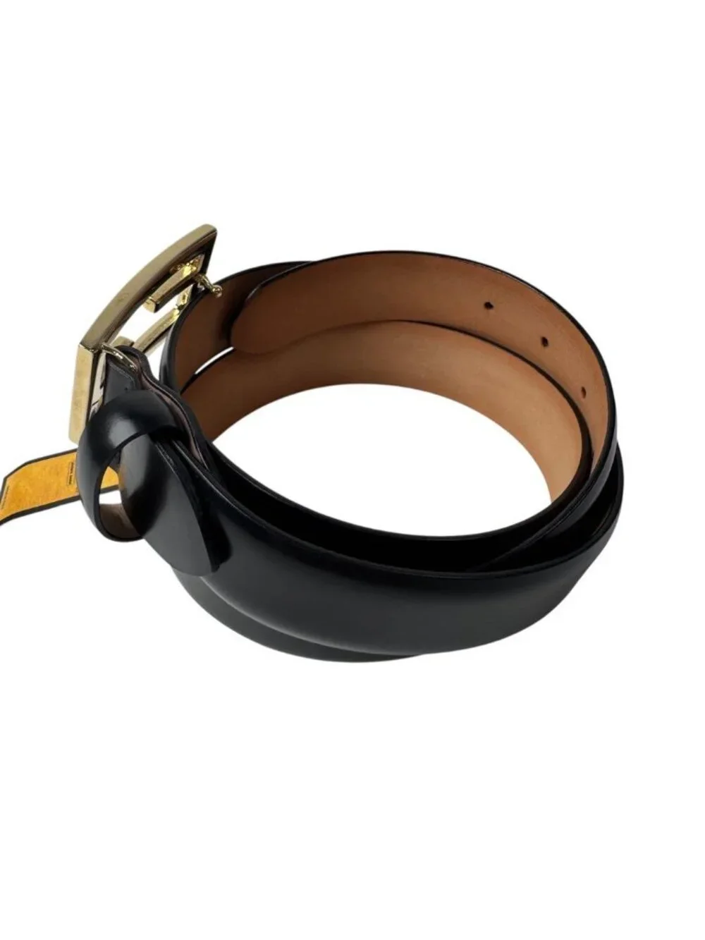 Fendi FF Logo Buckle Leather Belt 100/115